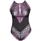 Cottelli Curves Body Violet en Dentelle Grande Taille Image du produit 3