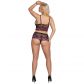 Cottelli Curves Ensemble Lingerie en Dentelle Violette Grande Taille Image du produit 2