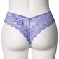 NORTIE Lavender Very Peri Culotte Perlée Ouverte Grande Taille Image du produit 6