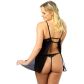 NORTIE Basil Ensemble Babydoll Noir Image du produit 3