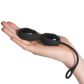 Le Wand Yoni Obsidian Double Boules de Geisha Kegel Image du produit avec des mains 50