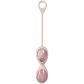Le Wand Yoni Rose Quartz Double Boules de Geisha Image du produit 2