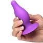 Squeeze-It Squeezable Plug Anal Medium Image du produit avec des mains 5