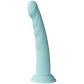 Dillio Platinum Slim Seven Teal Gode avec Ventouse 21 cm Image du produit 1