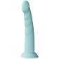 Dillio Platinum Slim Seven Teal Gode avec Ventouse 21 cm Image du produit 2