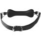 obaie Bâillon Os de Chien en Silicone et Faux Cuir Image du produit 2