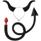 Tailz Devil Tail Ensemble Cornes et Plug Anal Image du produit 3