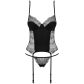 Obsessive Sharlotte Corset en Dentelle et String Image du produit 3