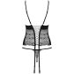 Obsessive Sharlotte Corset en Dentelle et String Image du produit 4