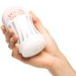TENGA Rolling Gyro Gentle Vacuum Cup Masturbateur Image du produit avec des mains 50