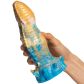 Fantasy Tentacle Dragon Gode 21,5 cm Image du produit avec des mains 50