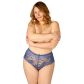 NORTIE Evening-Promise Culotte Taille Haute Bleu Nuit Grande Taille Image du produit sur un modèle 1