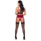 Cottelli Bondage Ensemble de Lingerie Rouge Image du produit 2