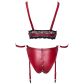 Cottelli Bondage Ensemble de Lingerie Rouge Image du produit 4