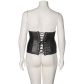 NORTIE Fetish Wetlook Corset Grande Taille Image du produit 6
