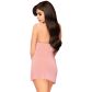 Penthouse Bedtime Story Mini Robe Rose Image du produit sur un modèle 2