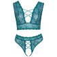 Cottelli Ensemble de Lingerie Grande Taille Turquoise Image du produit 3