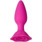 baseks Pink Rose Plug Anal en Silicone Image du produit 1
