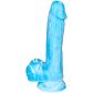 baseks Glow in the Dark Gode Réaliste Bleu Ciel 20,5 cm Image du produit 3