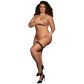 Le Désir Belle Jarretelle Grande Taille Image du produit sur un modèle 1