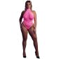 Ouch! Glow in The Dark Neon Body Rose Fluo Grande Taille Image du produit 1