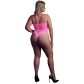 Ouch! Glow in The Dark Neon Body Rose Fluo Grande Taille Image du produit 2