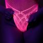 Ouch! Glow in The Dark Neon Body Rose Fluo Grande Taille Image d'ambiance 70